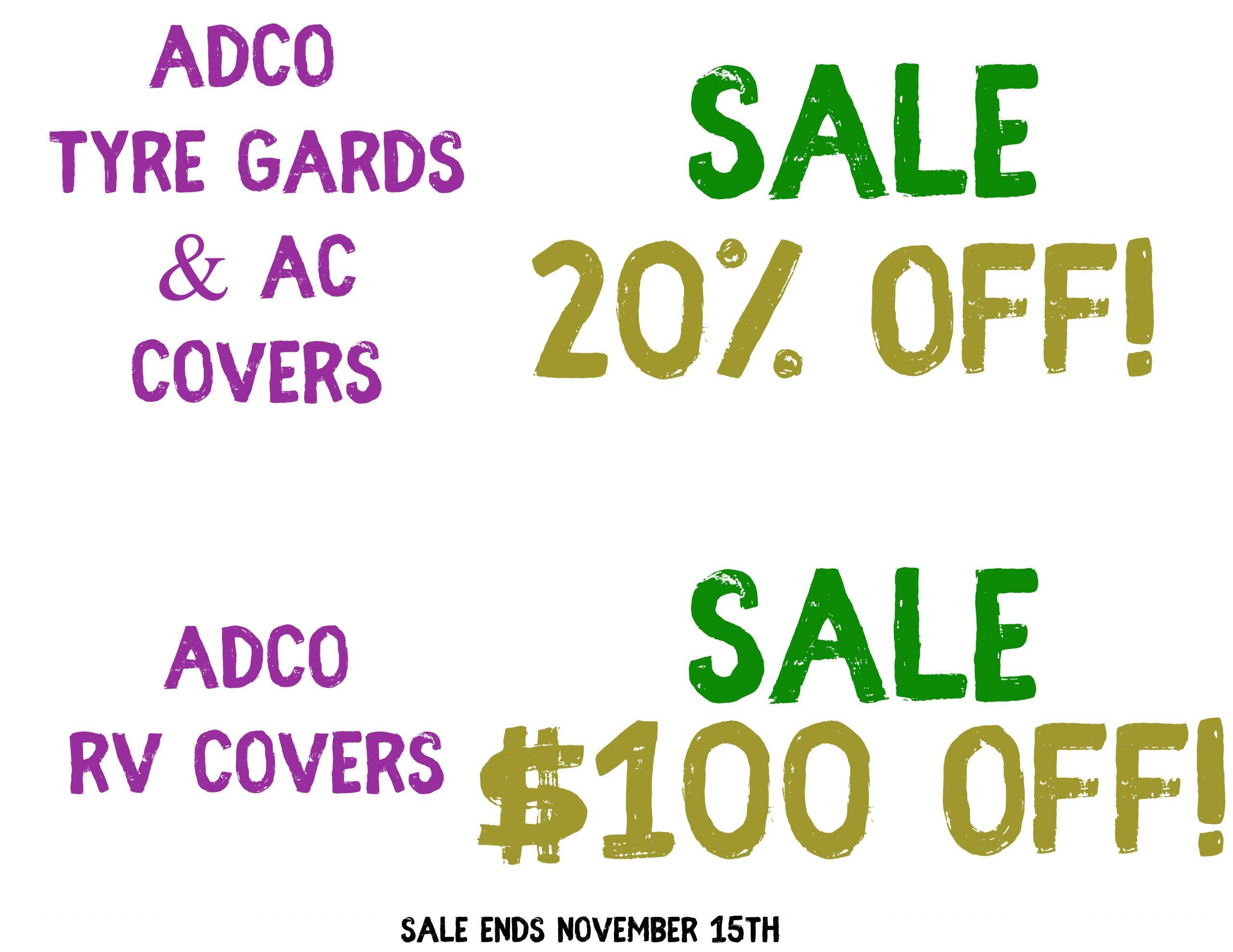 Adco RV, Tire & AC Covers – ON SALE!
