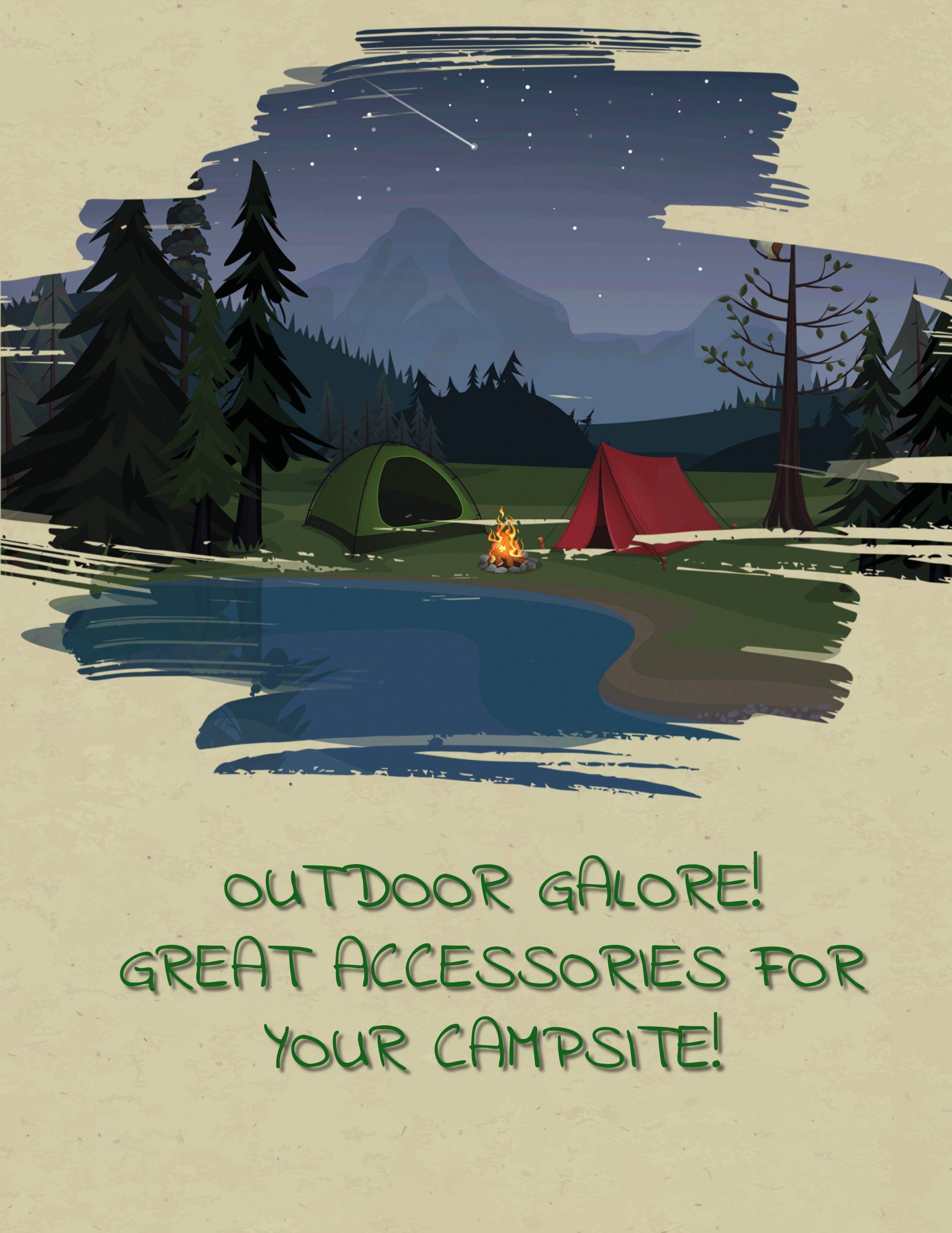 Christmas is Coming!  Accessorize YOUR Campsite!!