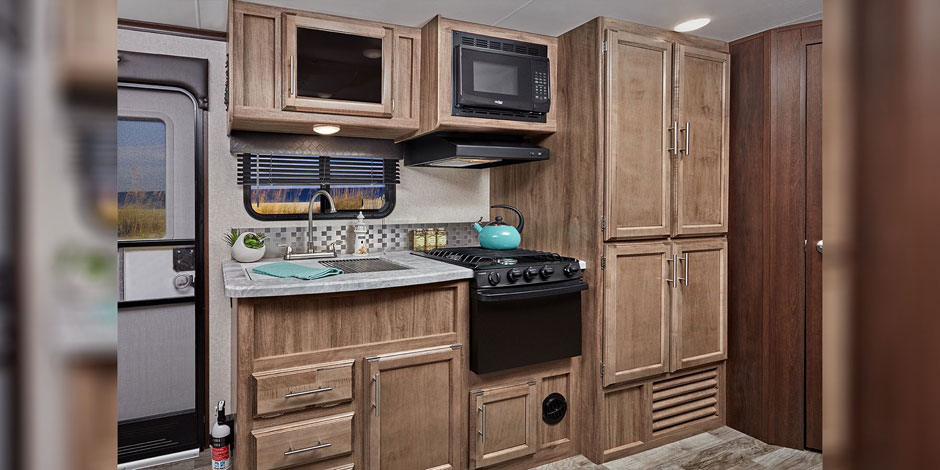 Jayco Jay Feather Kitchen